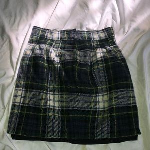 Plaid Skirt